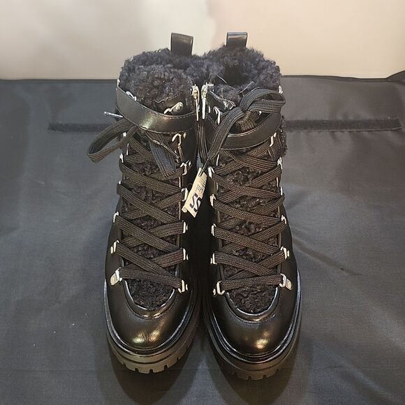 CIRCUS BY SAM EDELMAN WOMEN'S GRETCHEN SHEARLING HIKER BOOT G1 - Picture 2 of 15